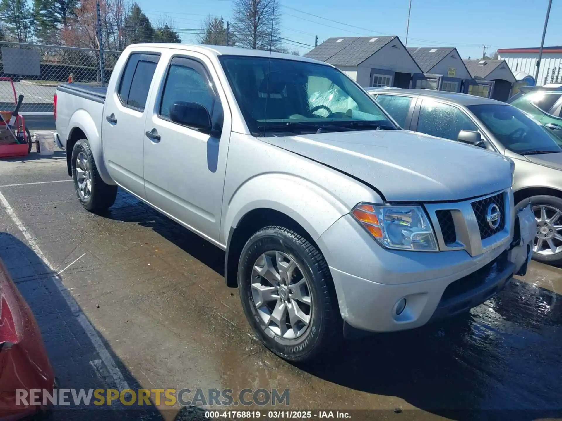 1 Photograph of a damaged car 1N6ED0EAXMN702490 NISSAN FRONTIER 2021