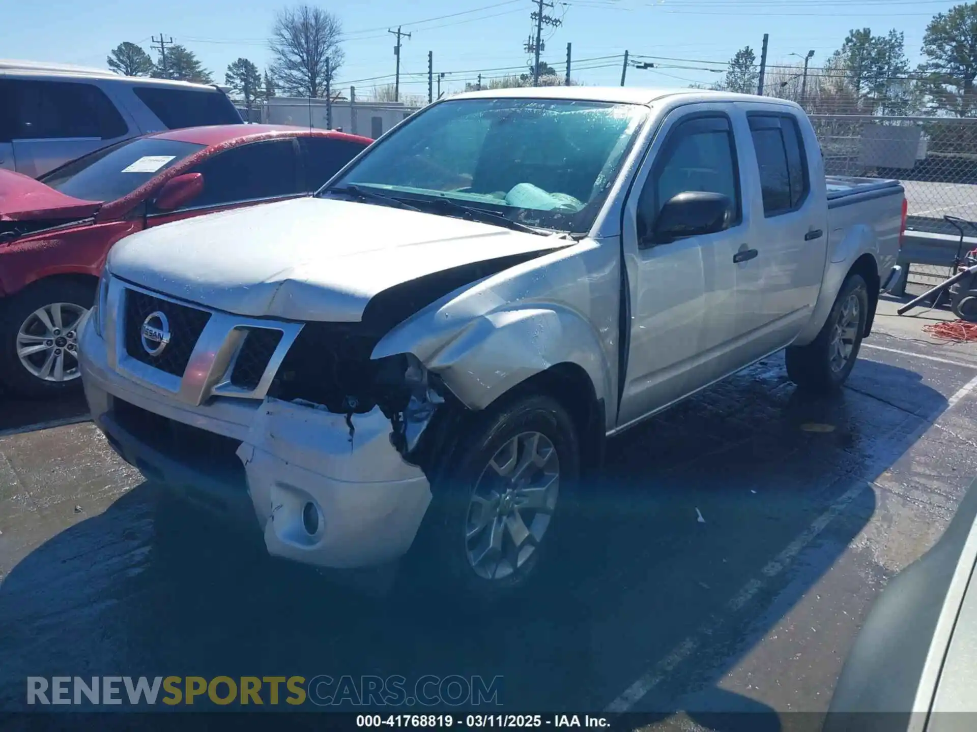 2 Photograph of a damaged car 1N6ED0EAXMN702490 NISSAN FRONTIER 2021