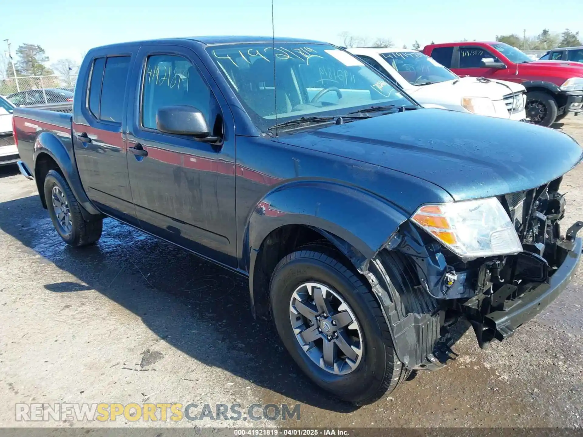 1 Photograph of a damaged car 1N6ED0EB2MN702444 NISSAN FRONTIER 2021