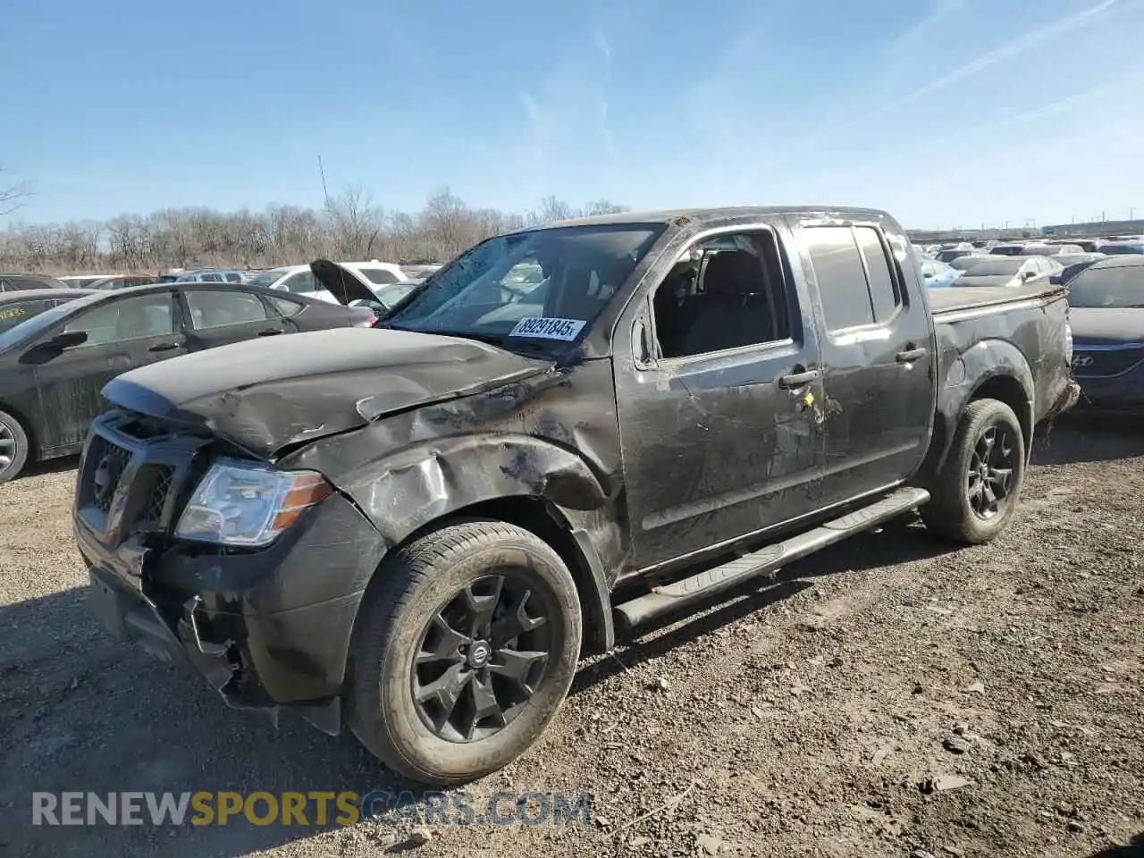 1 Photograph of a damaged car 1N6ED0EB6MN700924 NISSAN FRONTIER 2021
