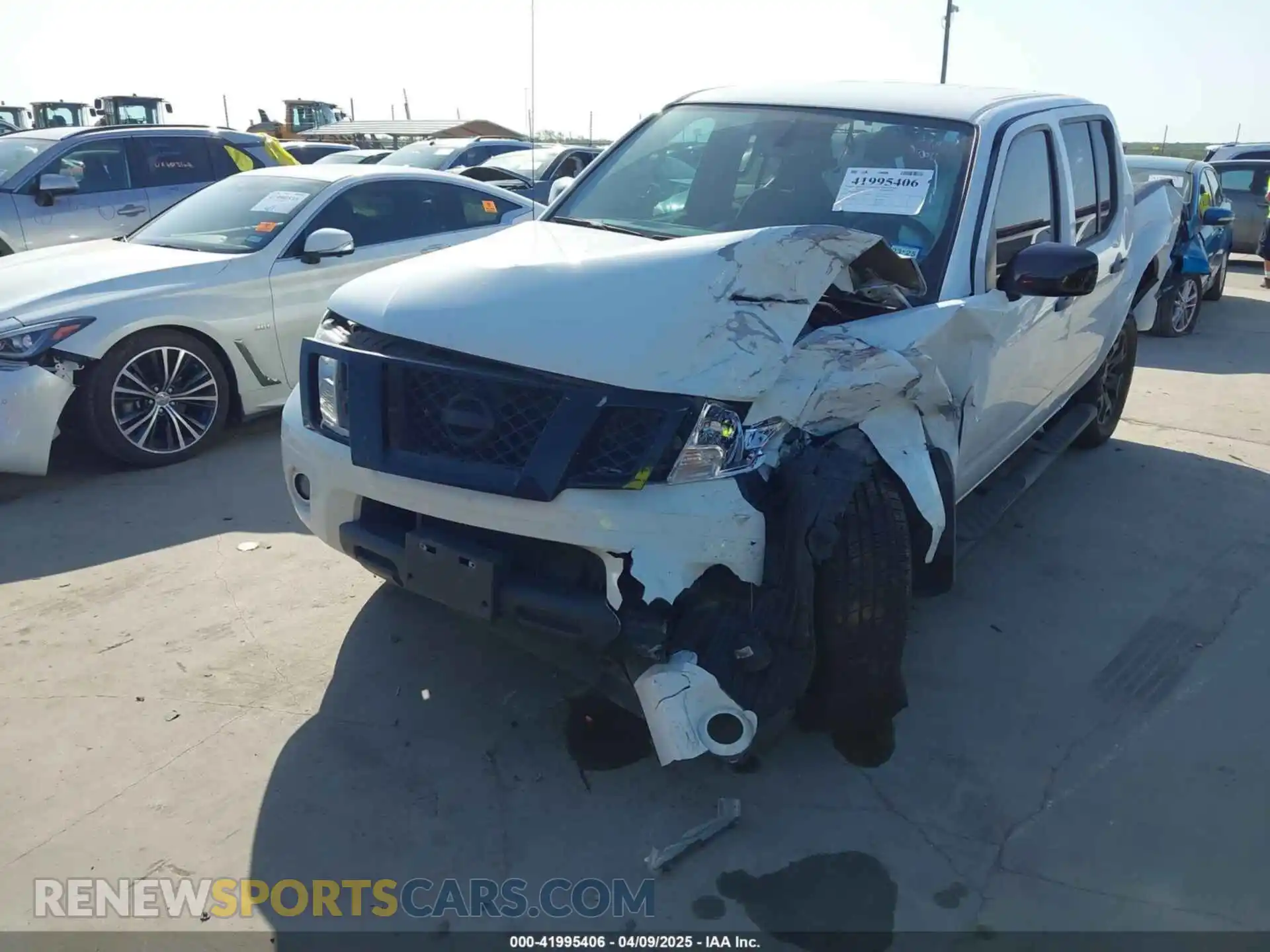 2 Photograph of a damaged car 1N6ED0EB8MN717952 NISSAN FRONTIER 2021