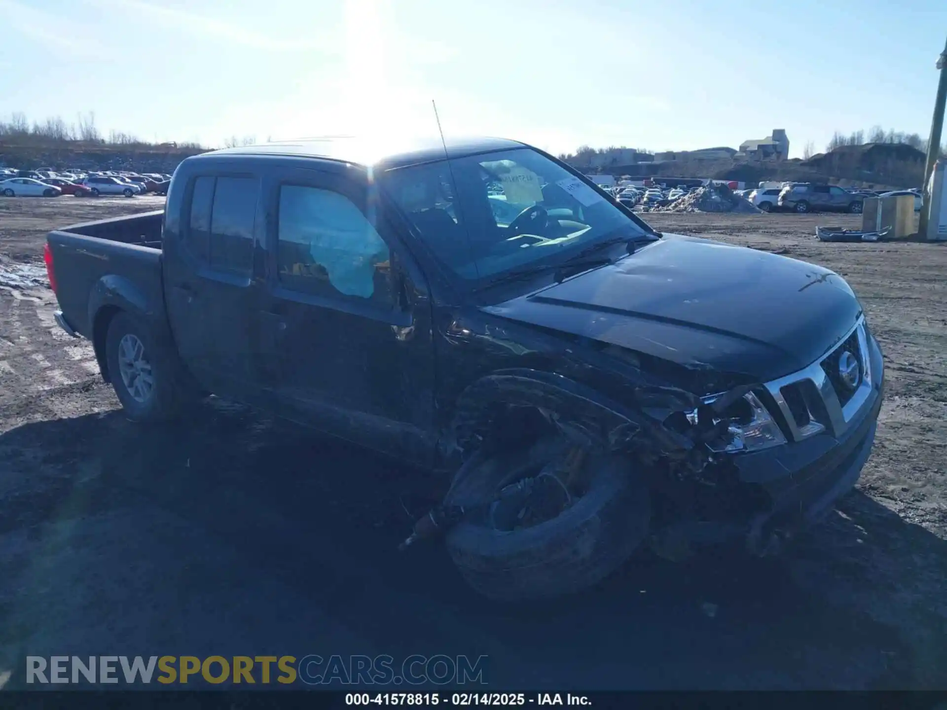 1 Photograph of a damaged car 1N6ED0EB9MN723680 NISSAN FRONTIER 2021