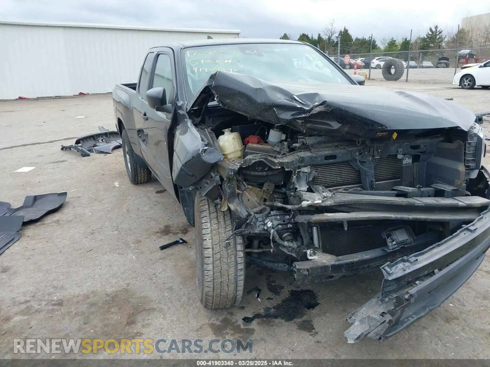 1 Photograph of a damaged car 1N6ED1CL2NN646444 NISSAN FRONTIER 2022