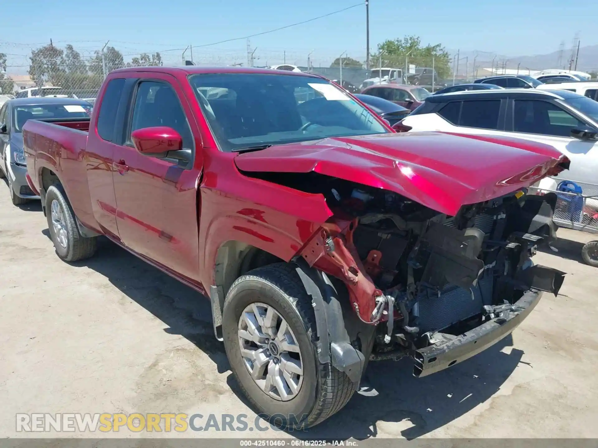 1 fotografías del automóvil dañado 1N6ED1CL4NN632481 NISSAN FRONTIER 2022