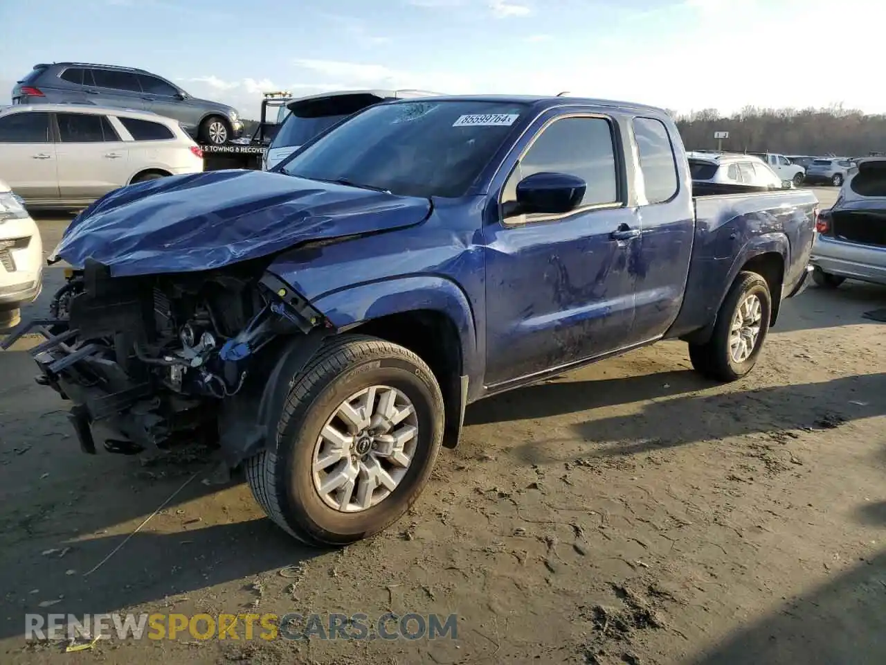 1 Photograph of a damaged car 1N6ED1CM2NN684636 NISSAN FRONTIER 2022