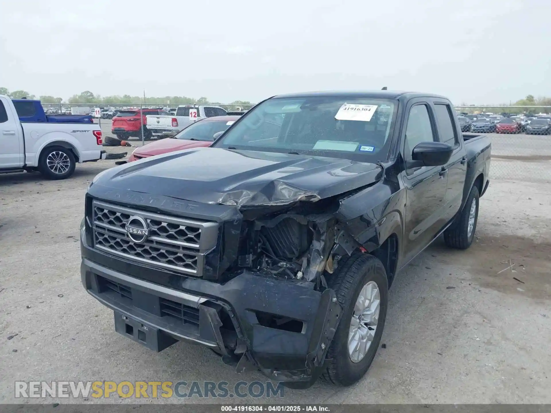 2 fotografías del automóvil dañado 1N6ED1EJ7NN638464 NISSAN FRONTIER 2022