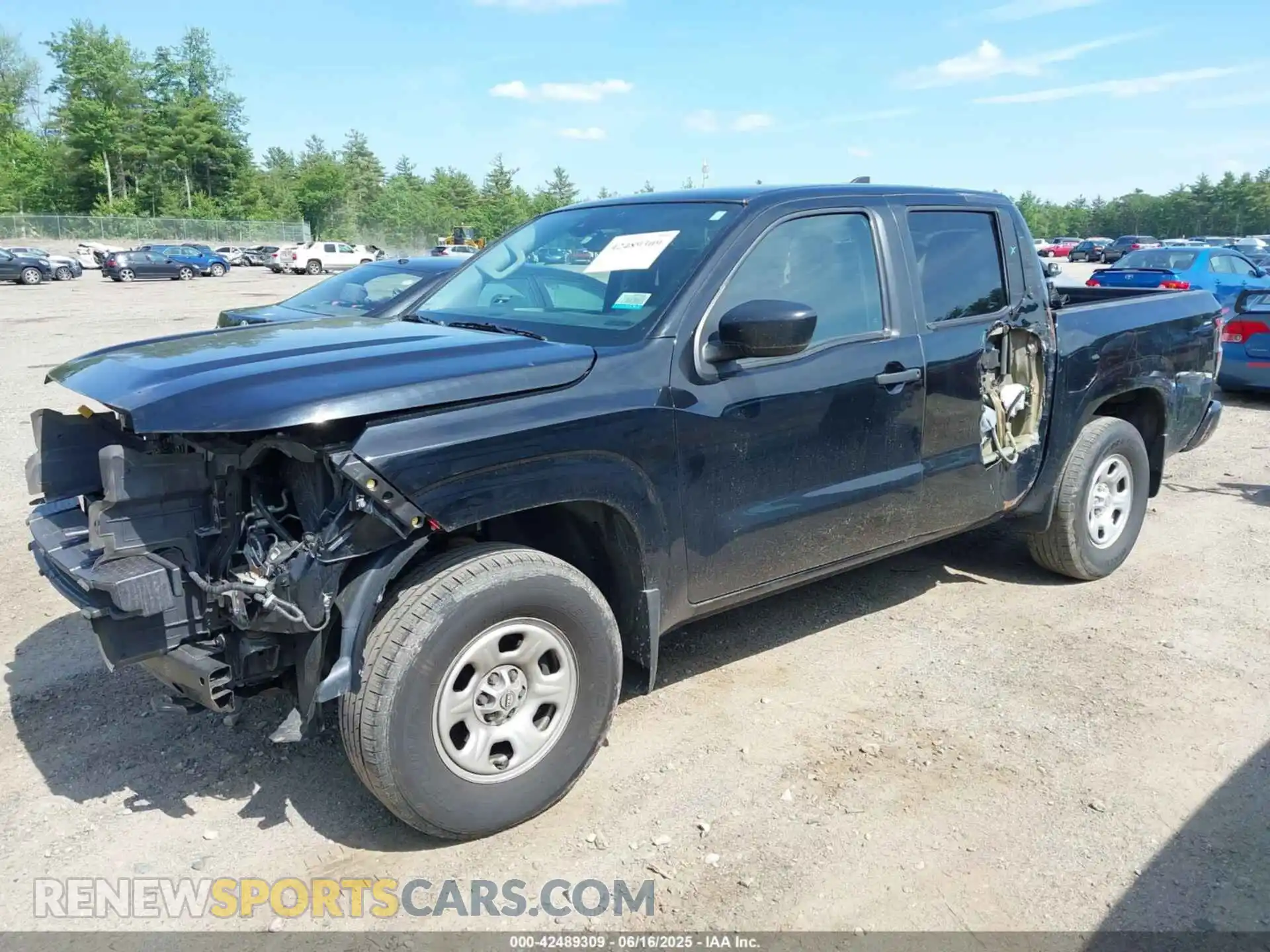 2 fotografías del automóvil dañado 1N6ED1EK6NN630445 NISSAN FRONTIER 2022