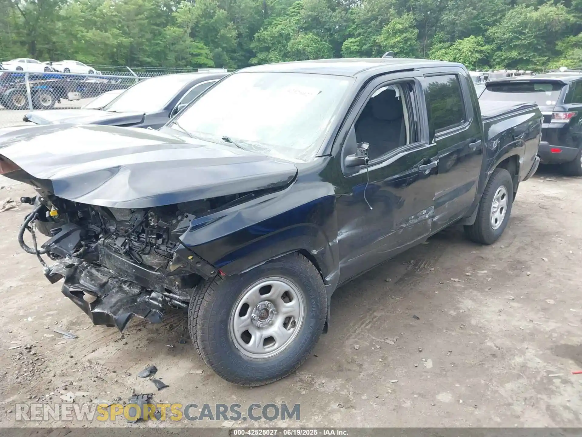 2 fotografías del automóvil dañado 1N6ED1EK9NN619293 NISSAN FRONTIER 2022
