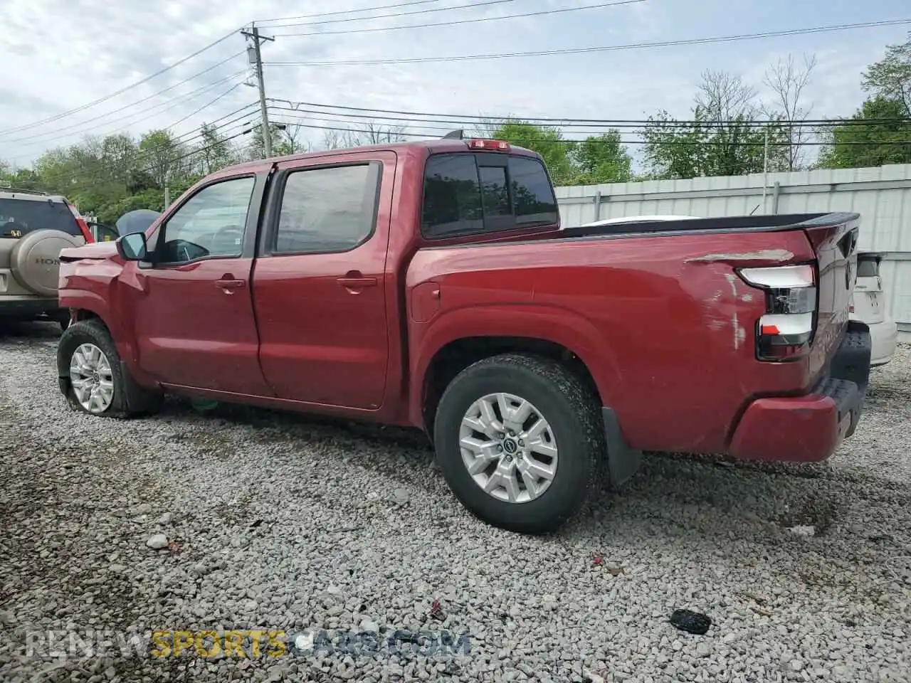 2 fotografías del automóvil dañado 1N6ED1EKXNN627399 NISSAN FRONTIER 2022