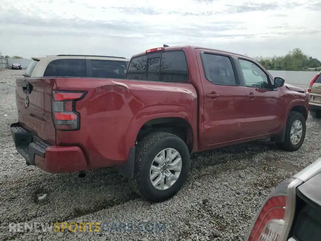 3 fotografías del automóvil dañado 1N6ED1EKXNN627399 NISSAN FRONTIER 2022