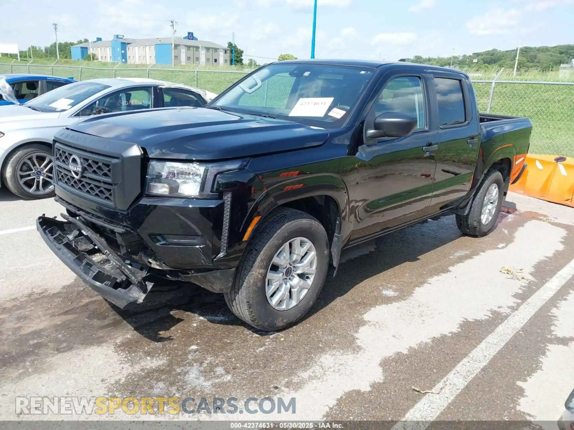 2 Photograph of a damaged car 1N6ED1EK9PN640468 NISSAN FRONTIER 2023