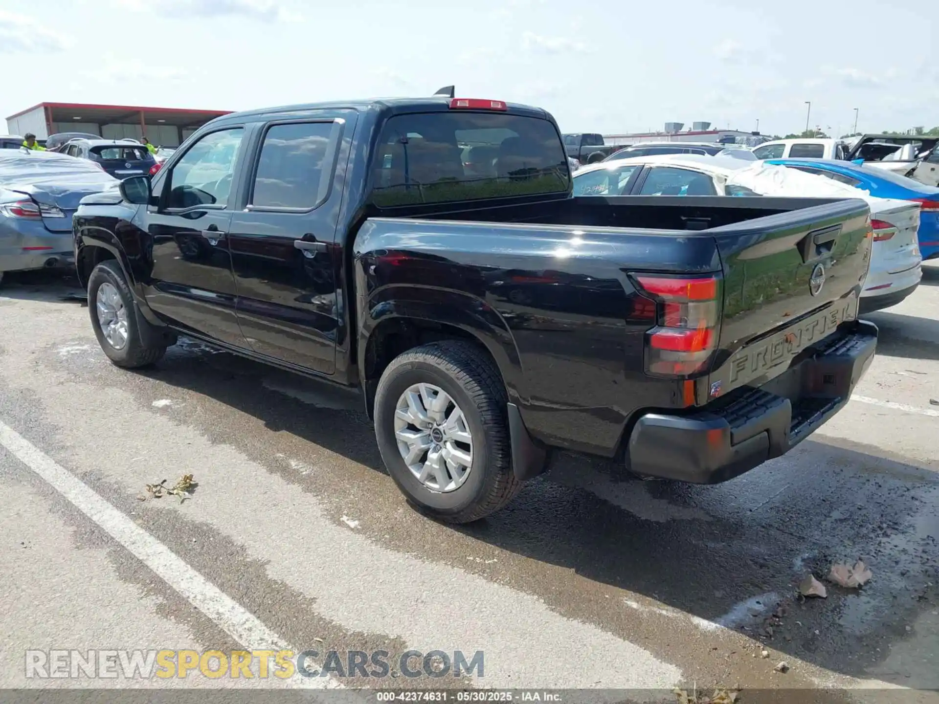 3 Photograph of a damaged car 1N6ED1EK9PN640468 NISSAN FRONTIER 2023