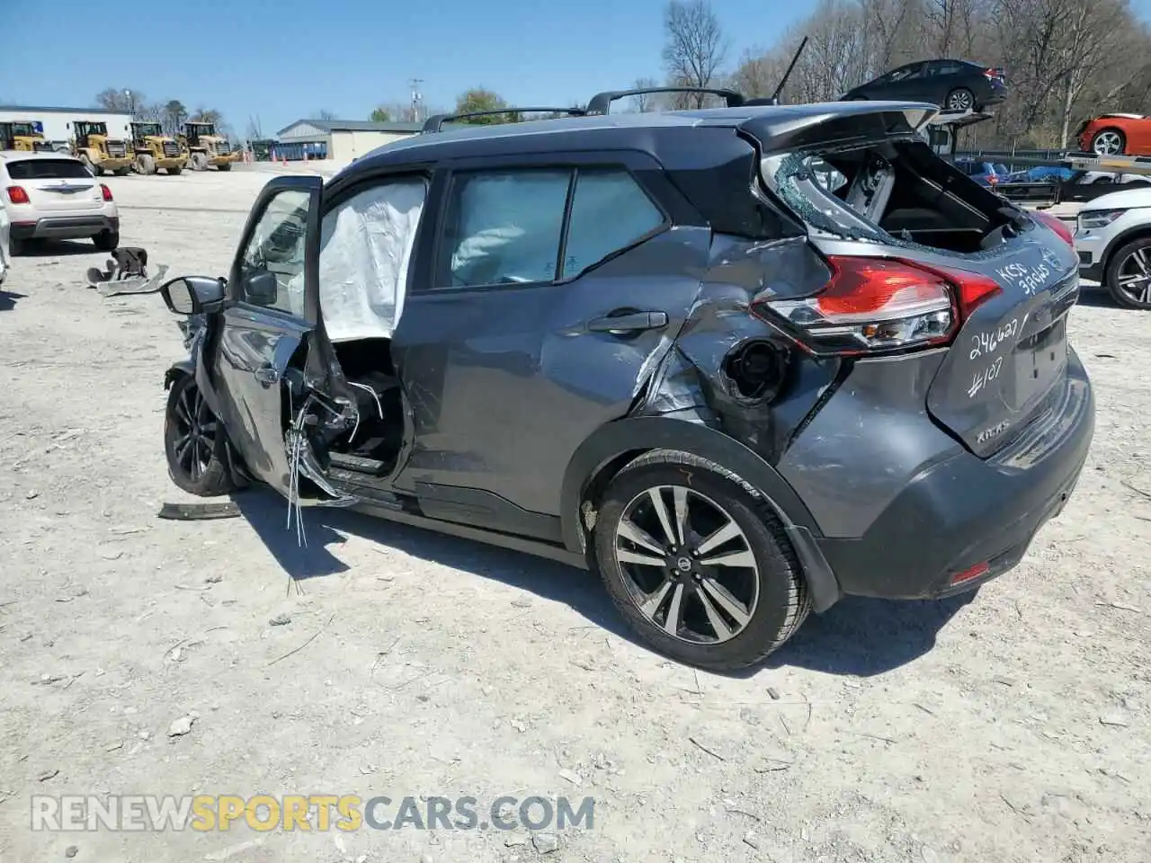 2 Photograph of a damaged car 3N1CP5CU0KL510457 NISSAN KICKS 2019