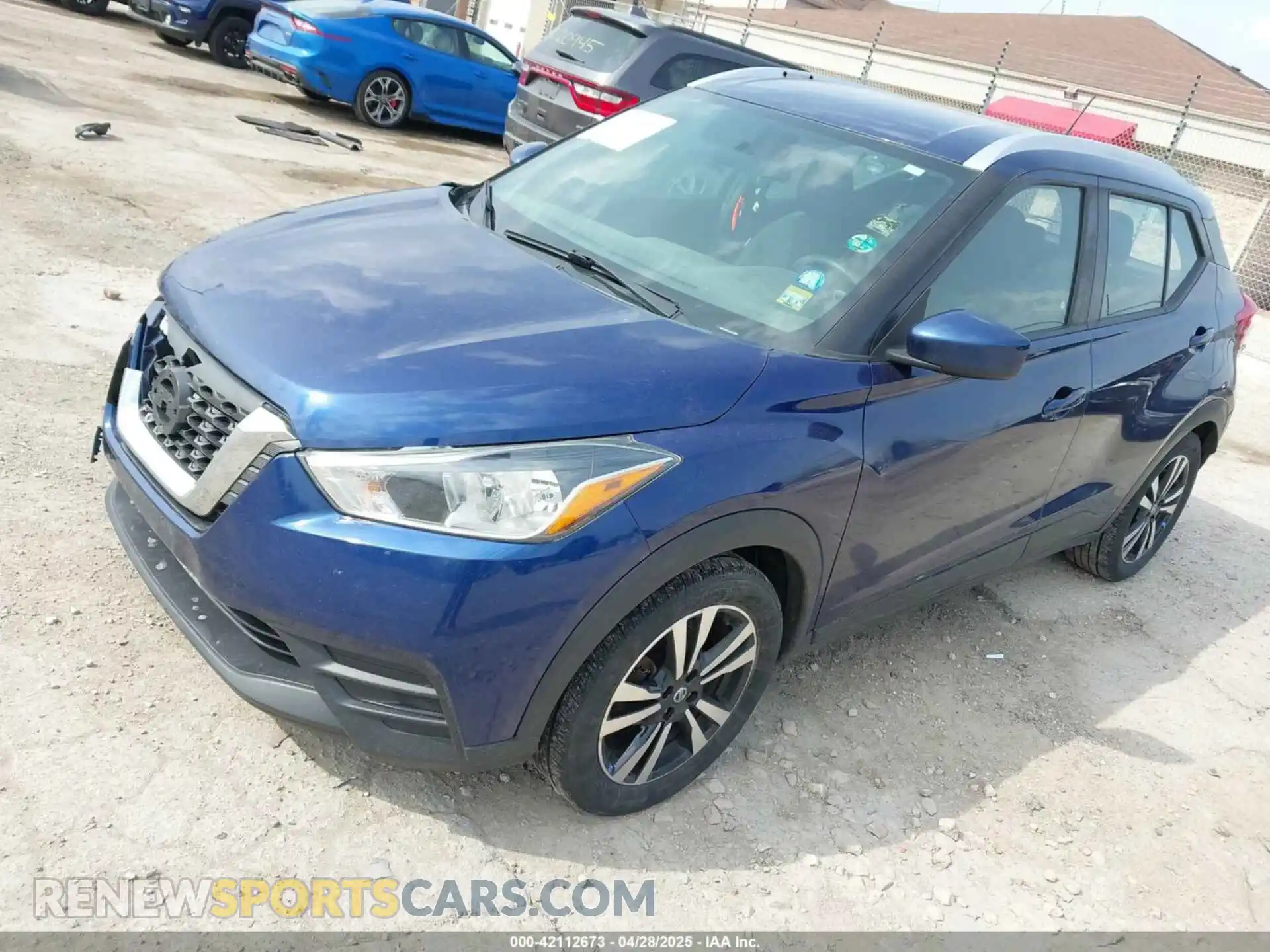 2 Photograph of a damaged car 3N1CP5CU0KL527047 NISSAN KICKS 2019