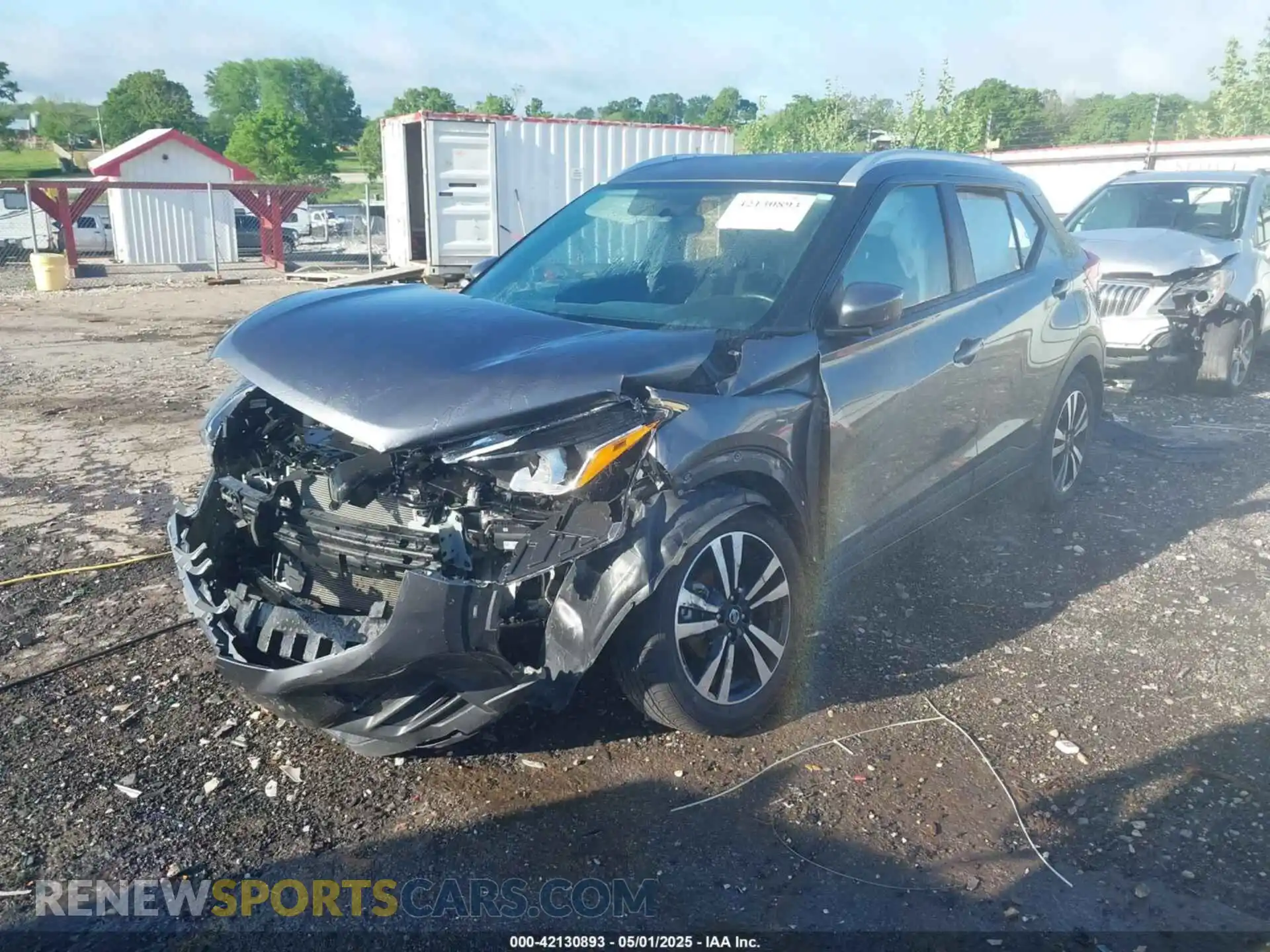 2 Photograph of a damaged car 3N1CP5CU0KL550487 NISSAN KICKS 2019