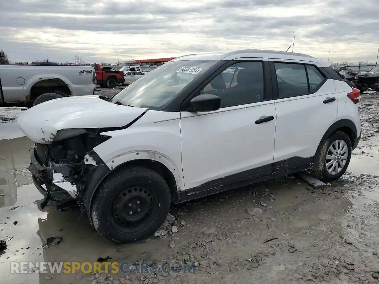 1 Photograph of a damaged car 3N1CP5CU1KL478442 NISSAN KICKS 2019