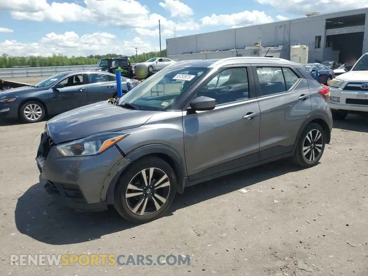 1 Photograph of a damaged car 3N1CP5CU1KL492776 NISSAN KICKS 2019
