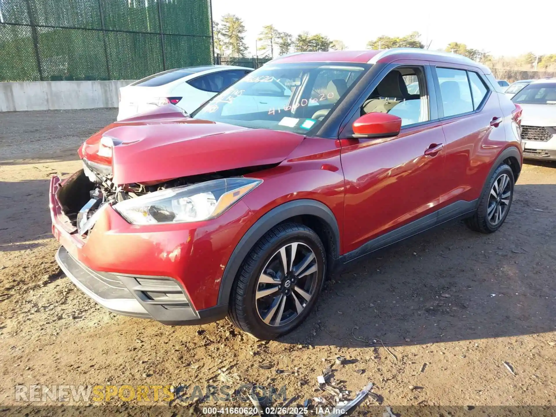 2 Photograph of a damaged car 3N1CP5CU1KL502982 NISSAN KICKS 2019