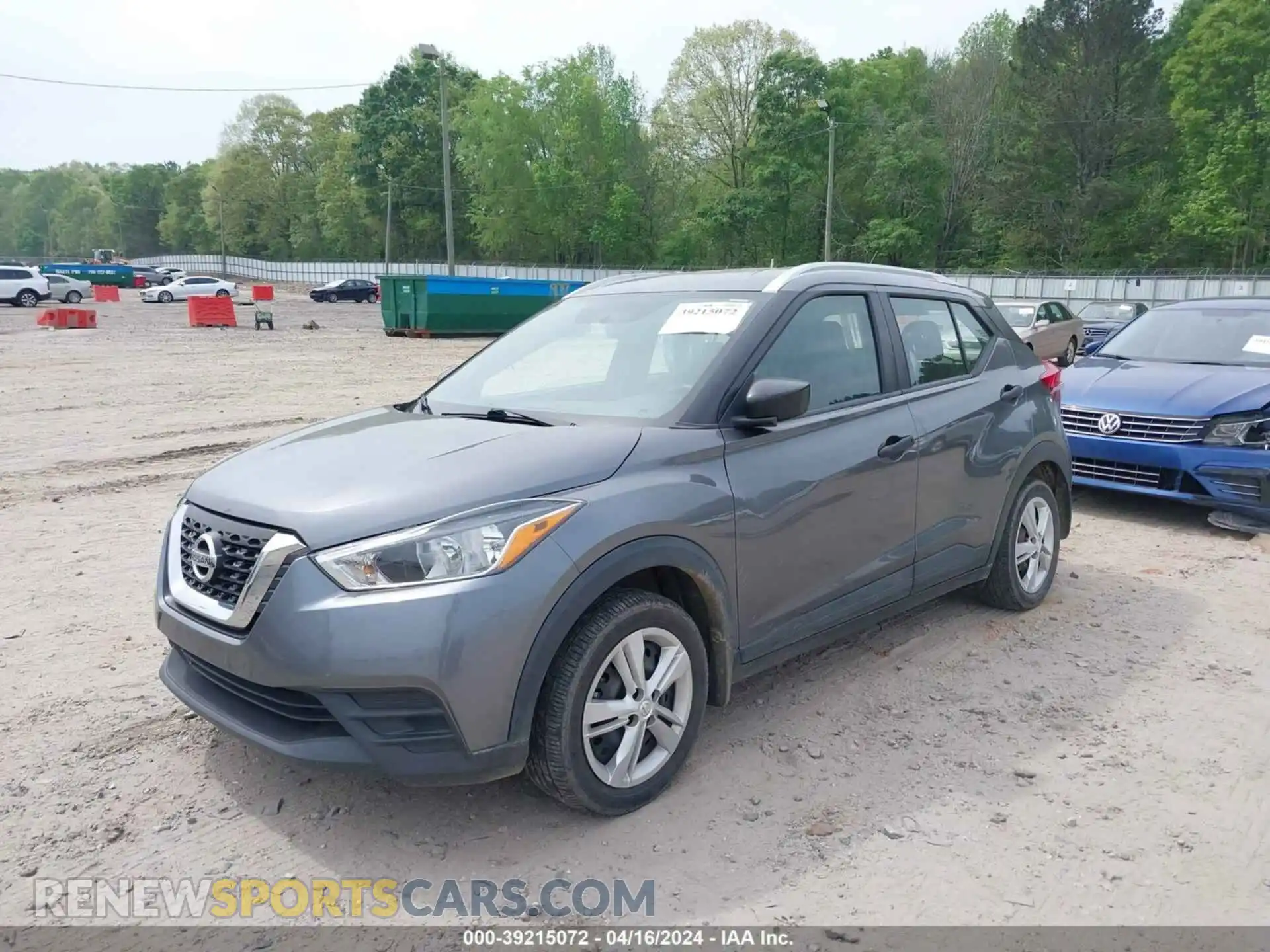 2 Photograph of a damaged car 3N1CP5CU1KL534573 NISSAN KICKS 2019