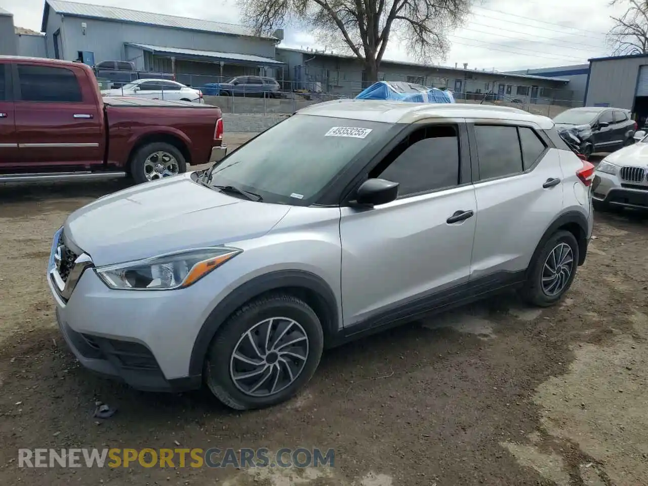 1 Photograph of a damaged car 3N1CP5CU1KL558033 NISSAN KICKS 2019