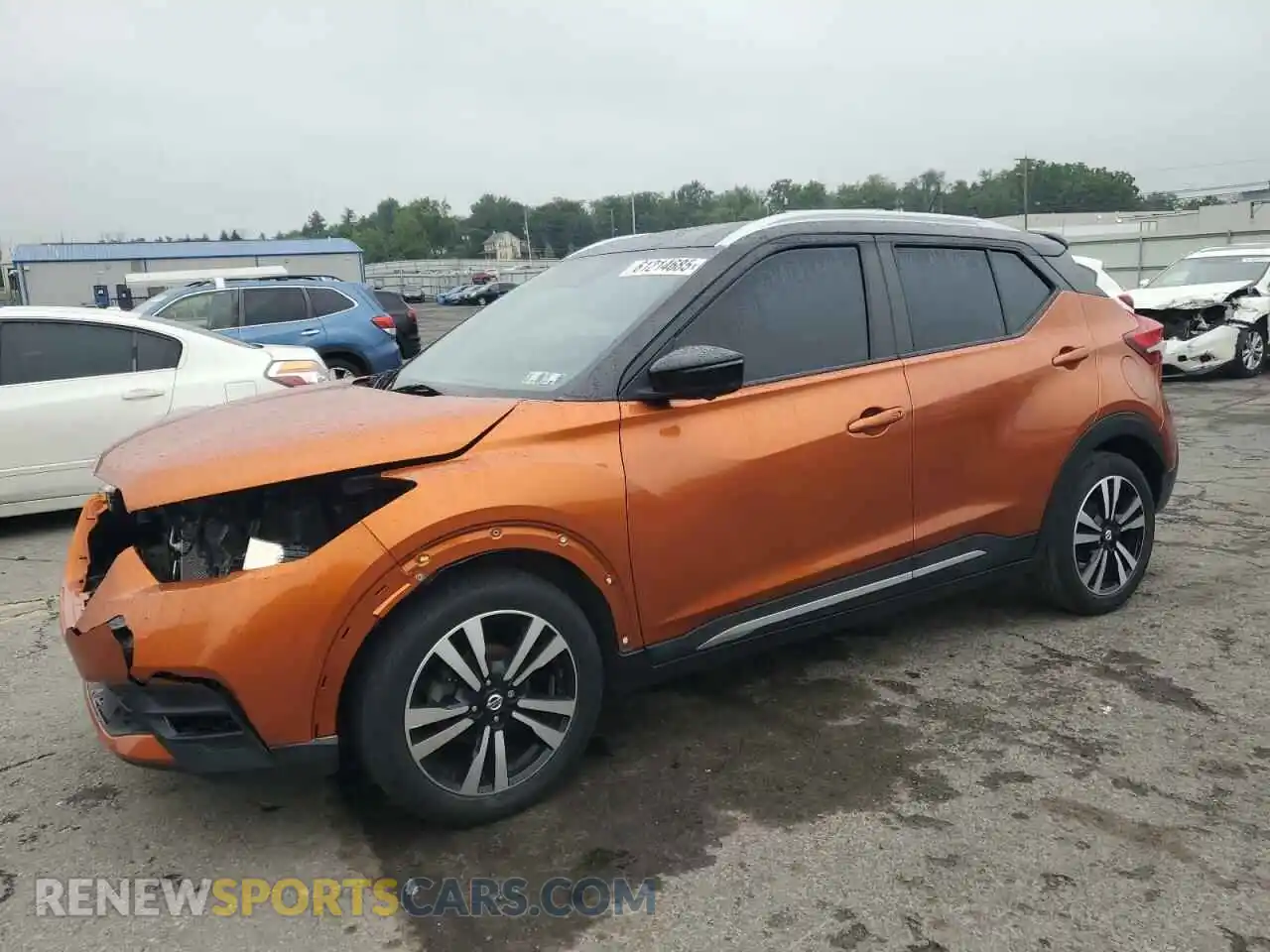 1 Photograph of a damaged car 3N1CP5CU2KL491930 NISSAN KICKS 2019