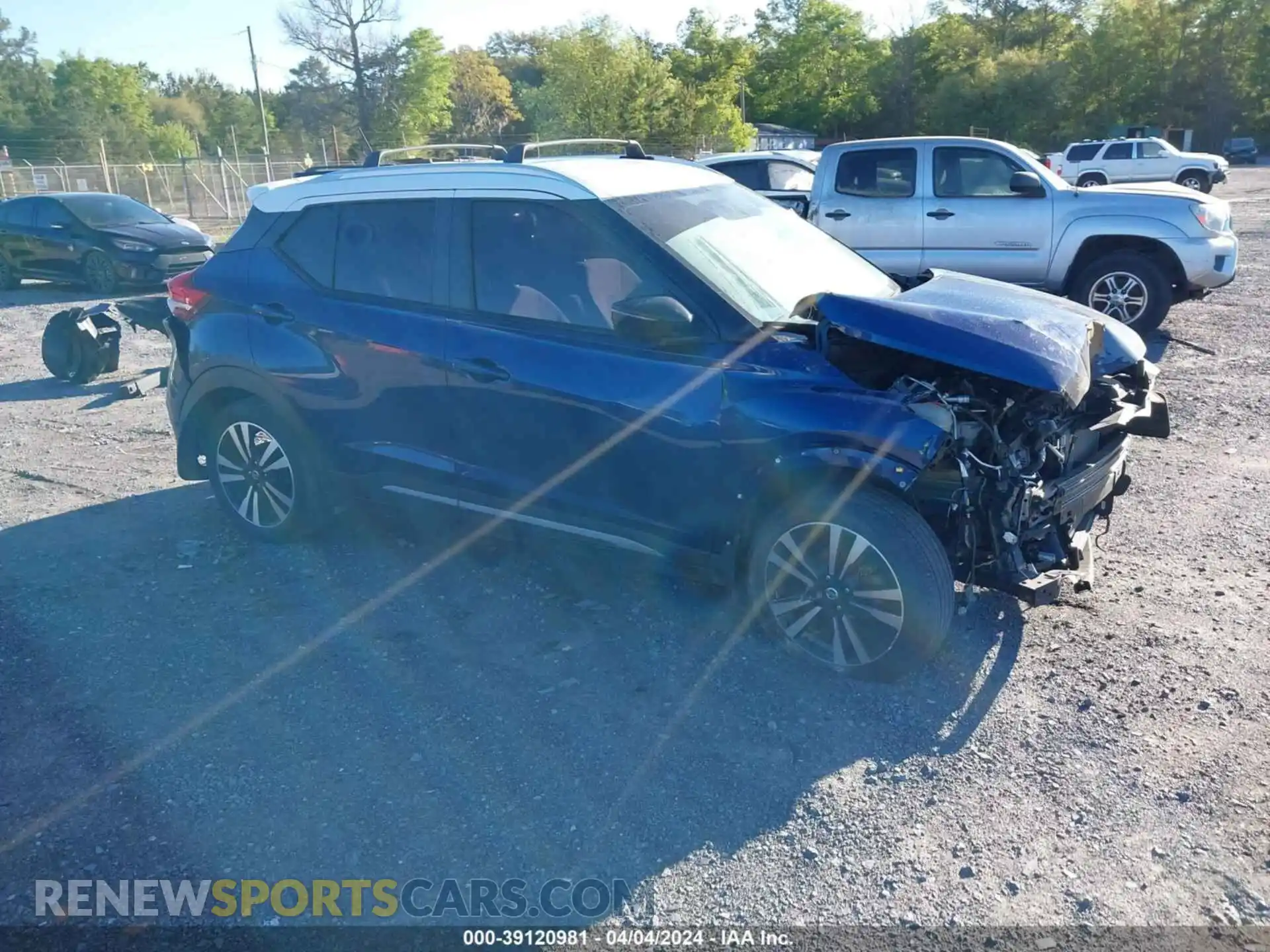 1 Photograph of a damaged car 3N1CP5CU2KL511125 NISSAN KICKS 2019