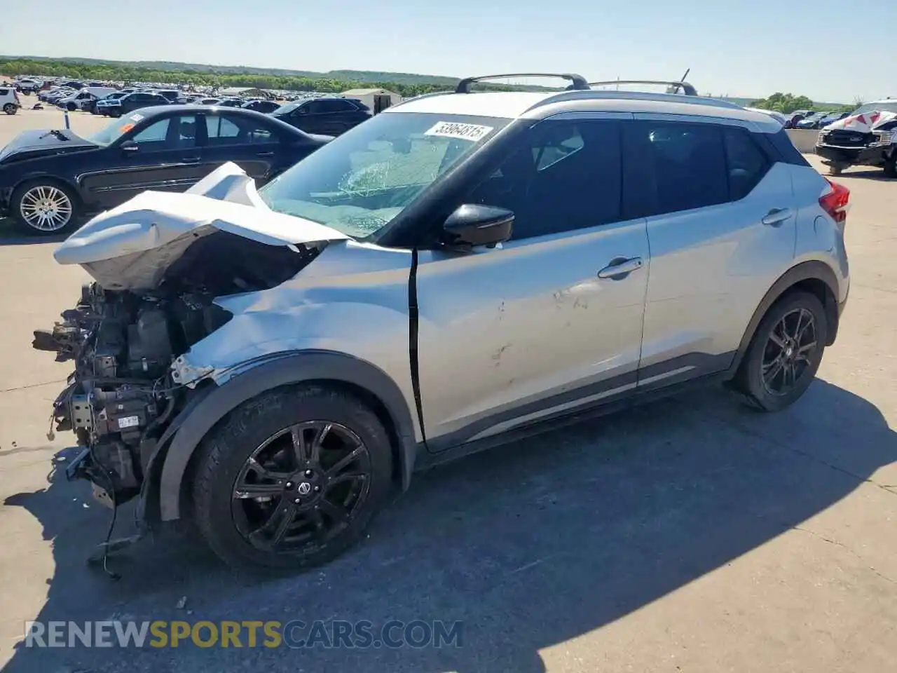 1 Photograph of a damaged car 3N1CP5CU2KL514008 NISSAN KICKS 2019