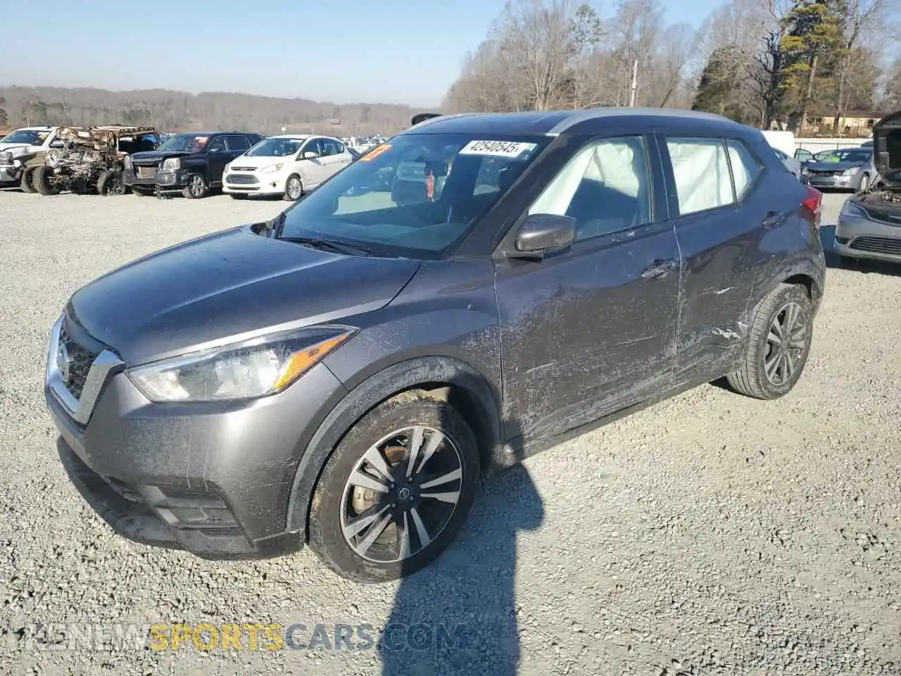 1 Photograph of a damaged car 3N1CP5CU2KL530564 NISSAN KICKS 2019