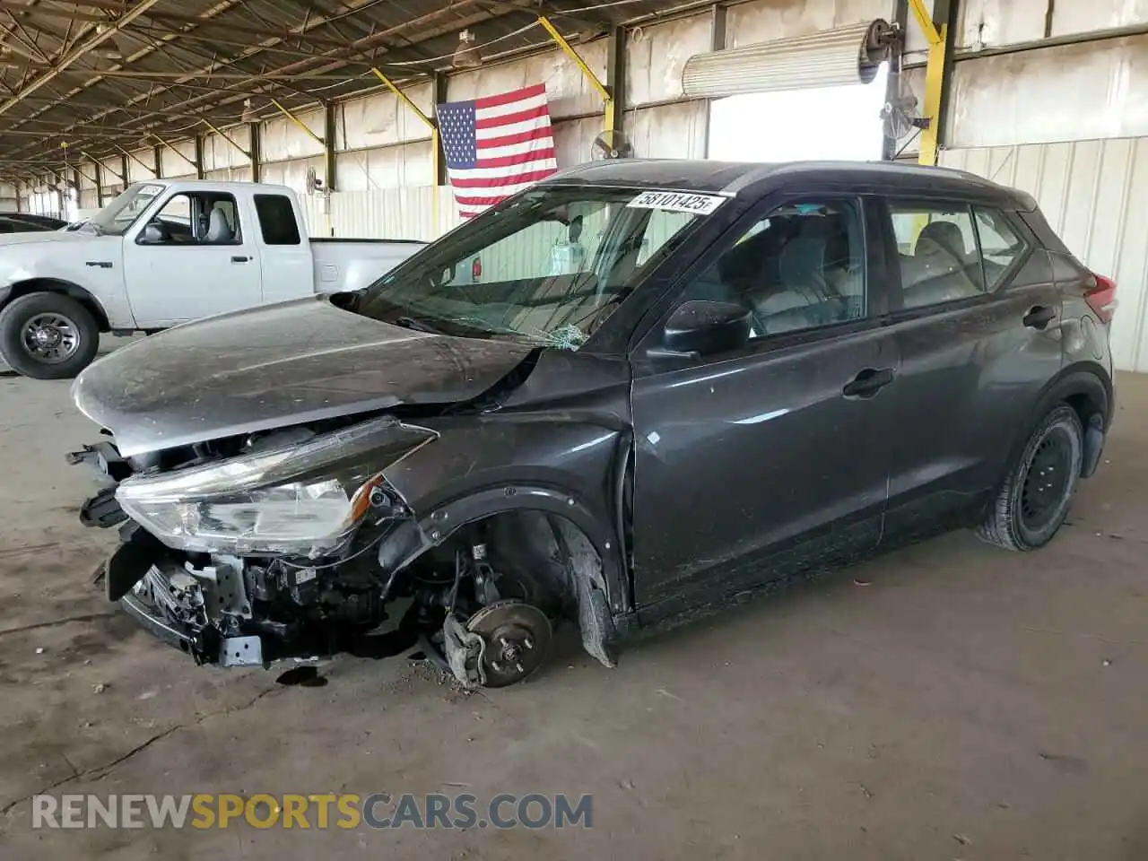 1 Photograph of a damaged car 3N1CP5CU2KL543038 NISSAN KICKS 2019