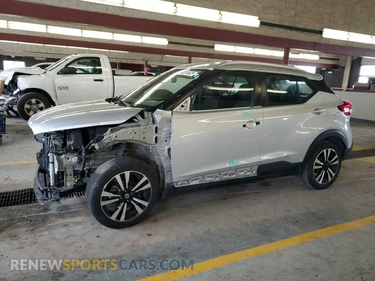 1 Photograph of a damaged car 3N1CP5CU2KL546618 NISSAN KICKS 2019