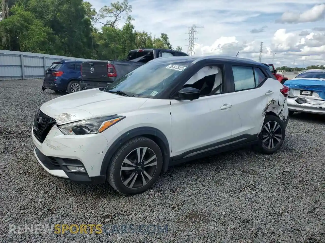 1 fotografías del automóvil dañado 3N1CP5CU3KL491645 NISSAN KICKS 2019