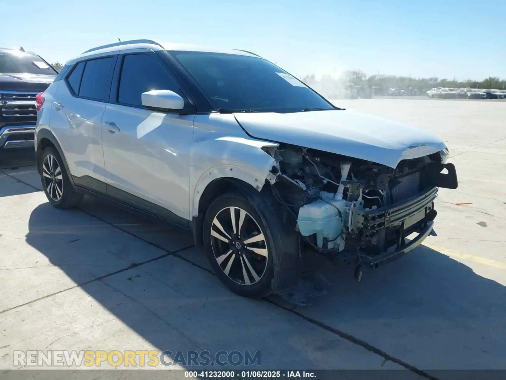 1 Photograph of a damaged car 3N1CP5CU3KL525065 NISSAN KICKS 2019
