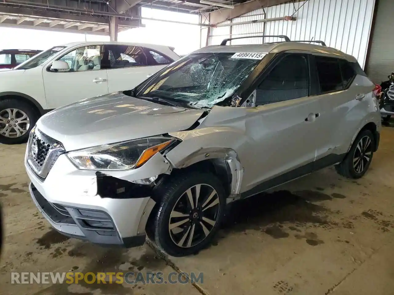 1 Photograph of a damaged car 3N1CP5CU3KL541749 NISSAN KICKS 2019
