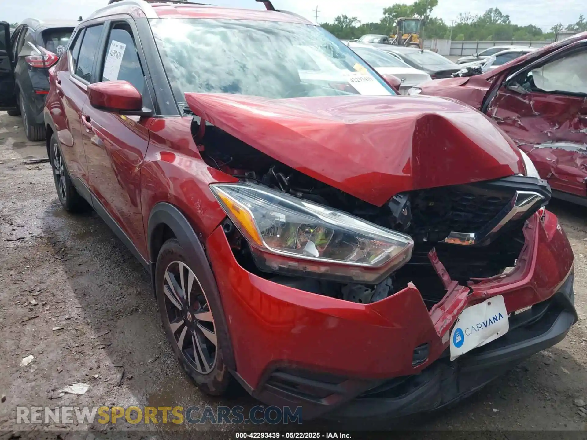 1 Photograph of a damaged car 3N1CP5CU3KL564447 NISSAN KICKS 2019