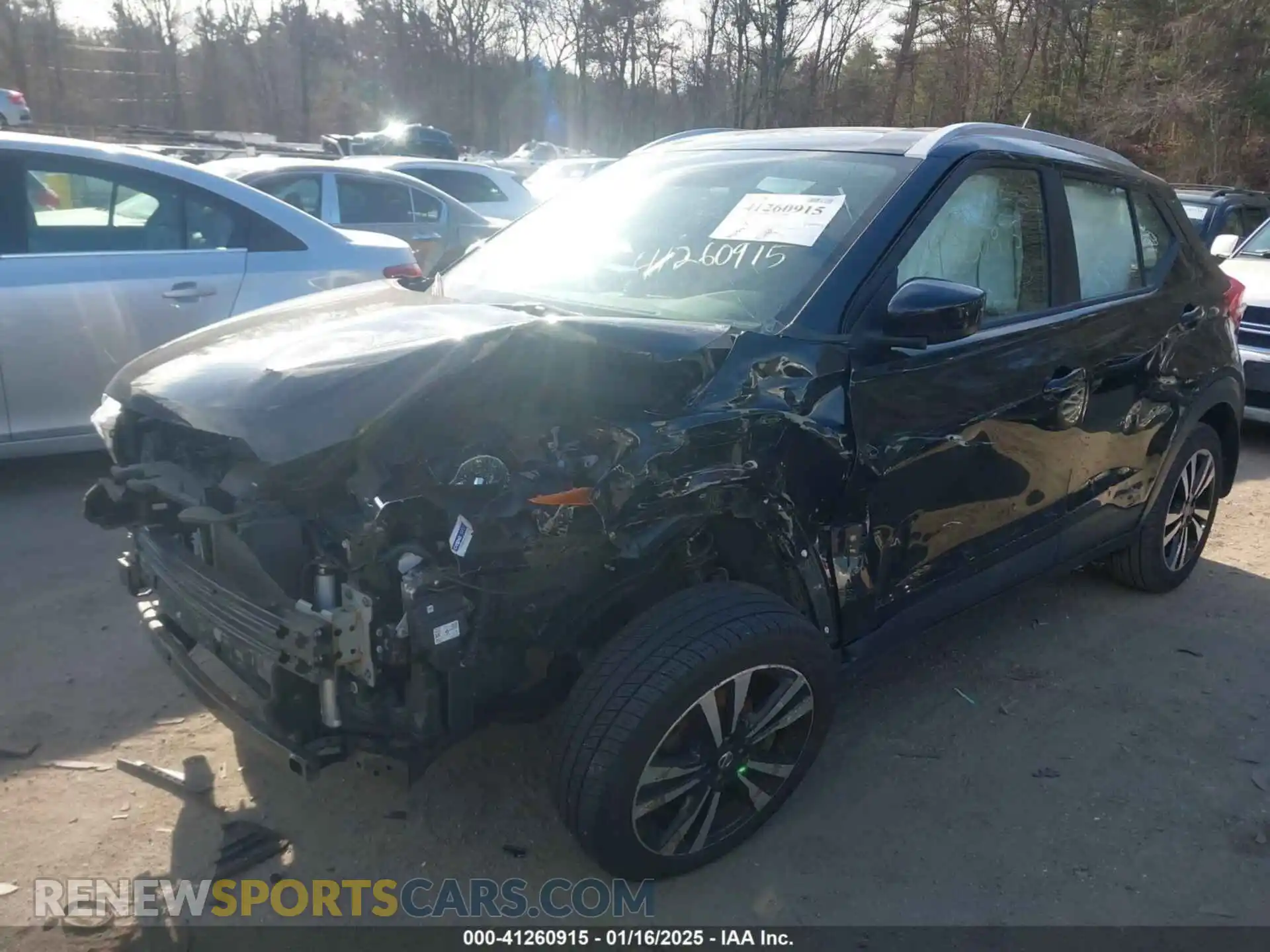 2 Photograph of a damaged car 3N1CP5CU4KL491184 NISSAN KICKS 2019