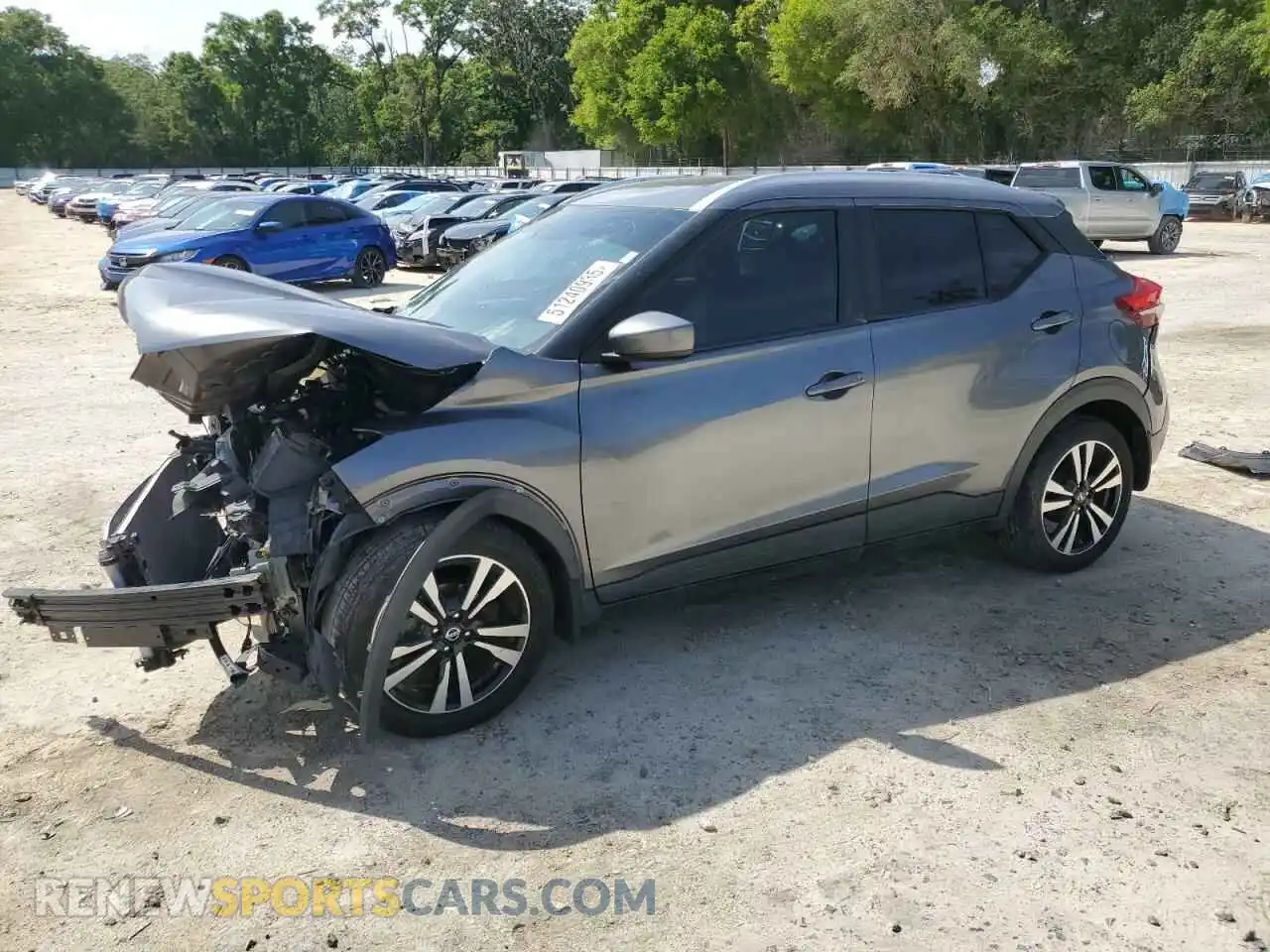 1 Photograph of a damaged car 3N1CP5CU4KL536723 NISSAN KICKS 2019