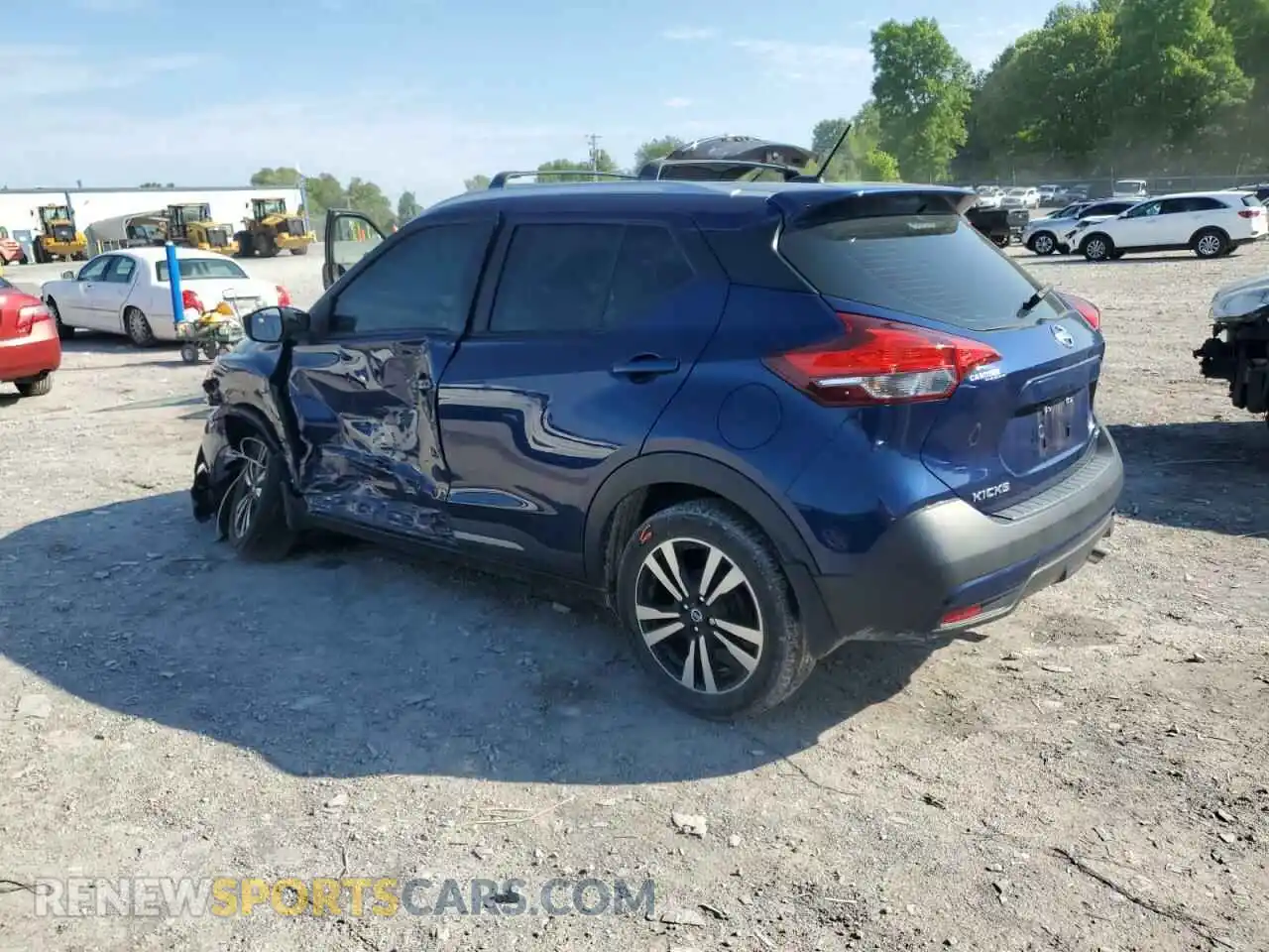 2 Photograph of a damaged car 3N1CP5CU4KL558947 NISSAN KICKS 2019