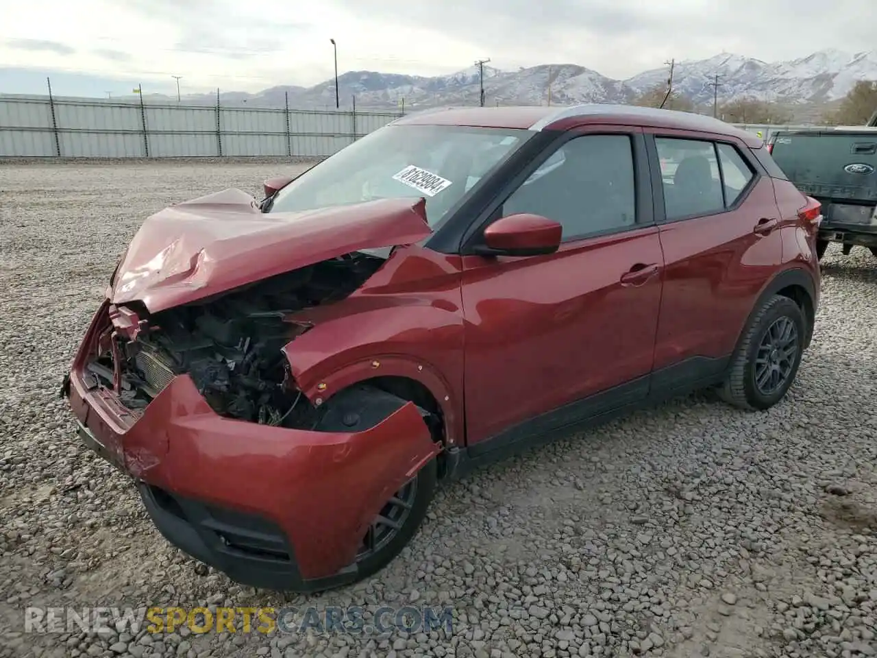 1 Photograph of a damaged car 3N1CP5CU5KL509711 NISSAN KICKS 2019
