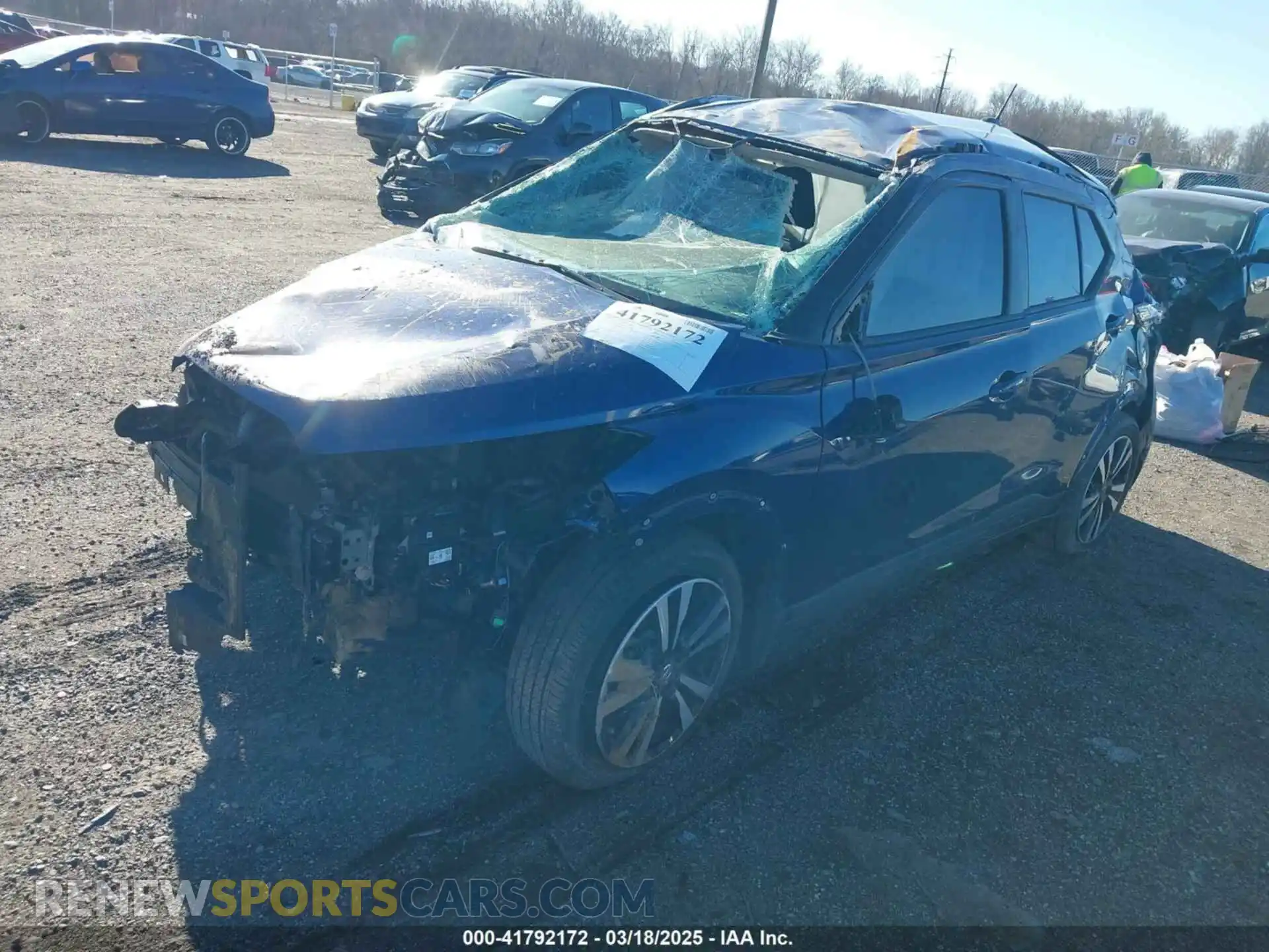 2 Photograph of a damaged car 3N1CP5CU5KL518375 NISSAN KICKS 2019