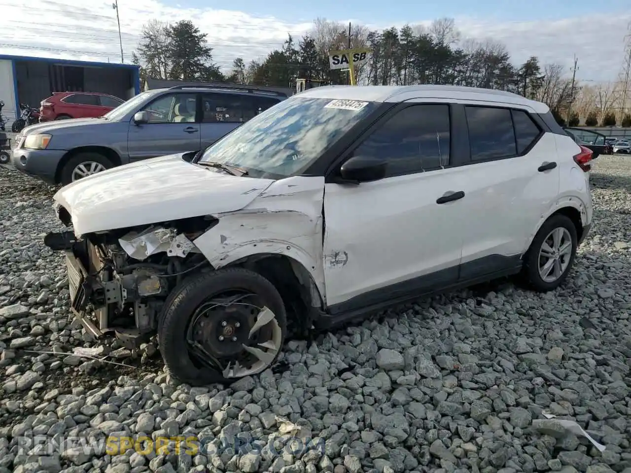 1 Photograph of a damaged car 3N1CP5CU5KL545608 NISSAN KICKS 2019