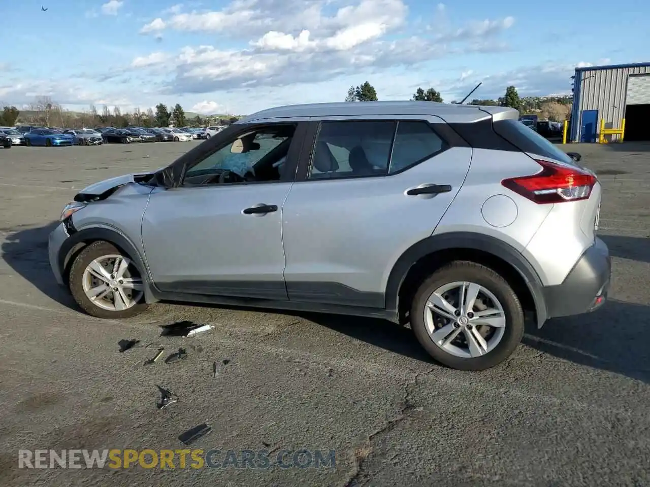2 Photograph of a damaged car 3N1CP5CU5KL557449 NISSAN KICKS 2019