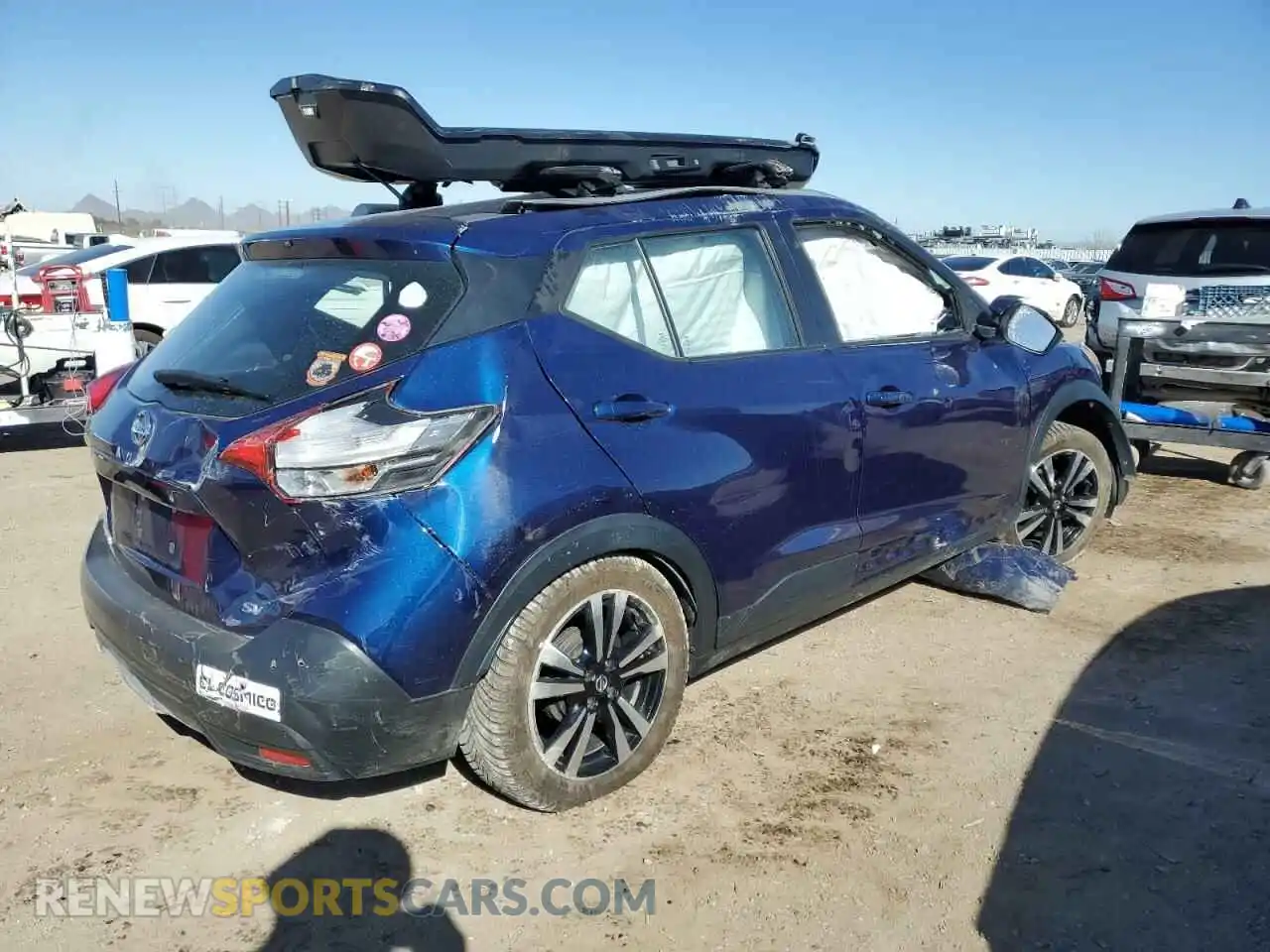 3 Photograph of a damaged car 3N1CP5CU6KL515341 NISSAN KICKS 2019