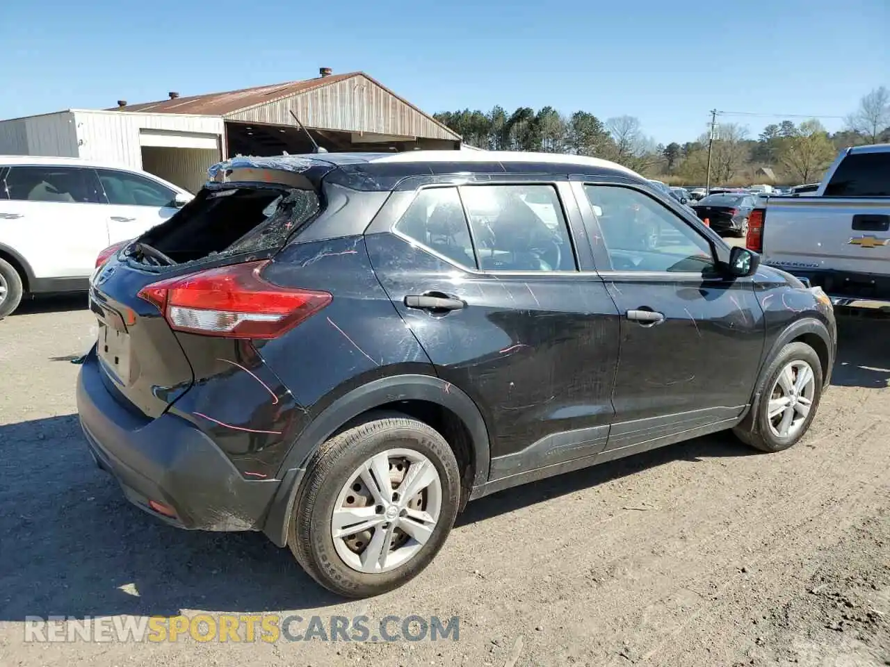3 Photograph of a damaged car 3N1CP5CU6KL533063 NISSAN KICKS 2019