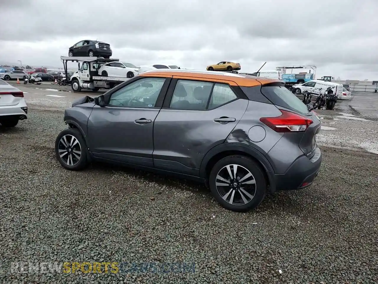 2 Photograph of a damaged car 3N1CP5CU7KL481510 NISSAN KICKS 2019
