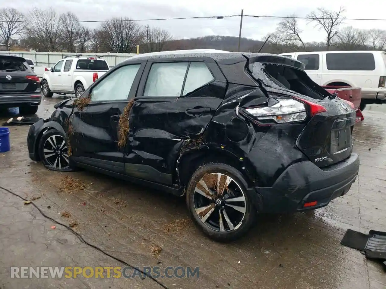 2 Photograph of a damaged car 3N1CP5CU7KL500198 NISSAN KICKS 2019