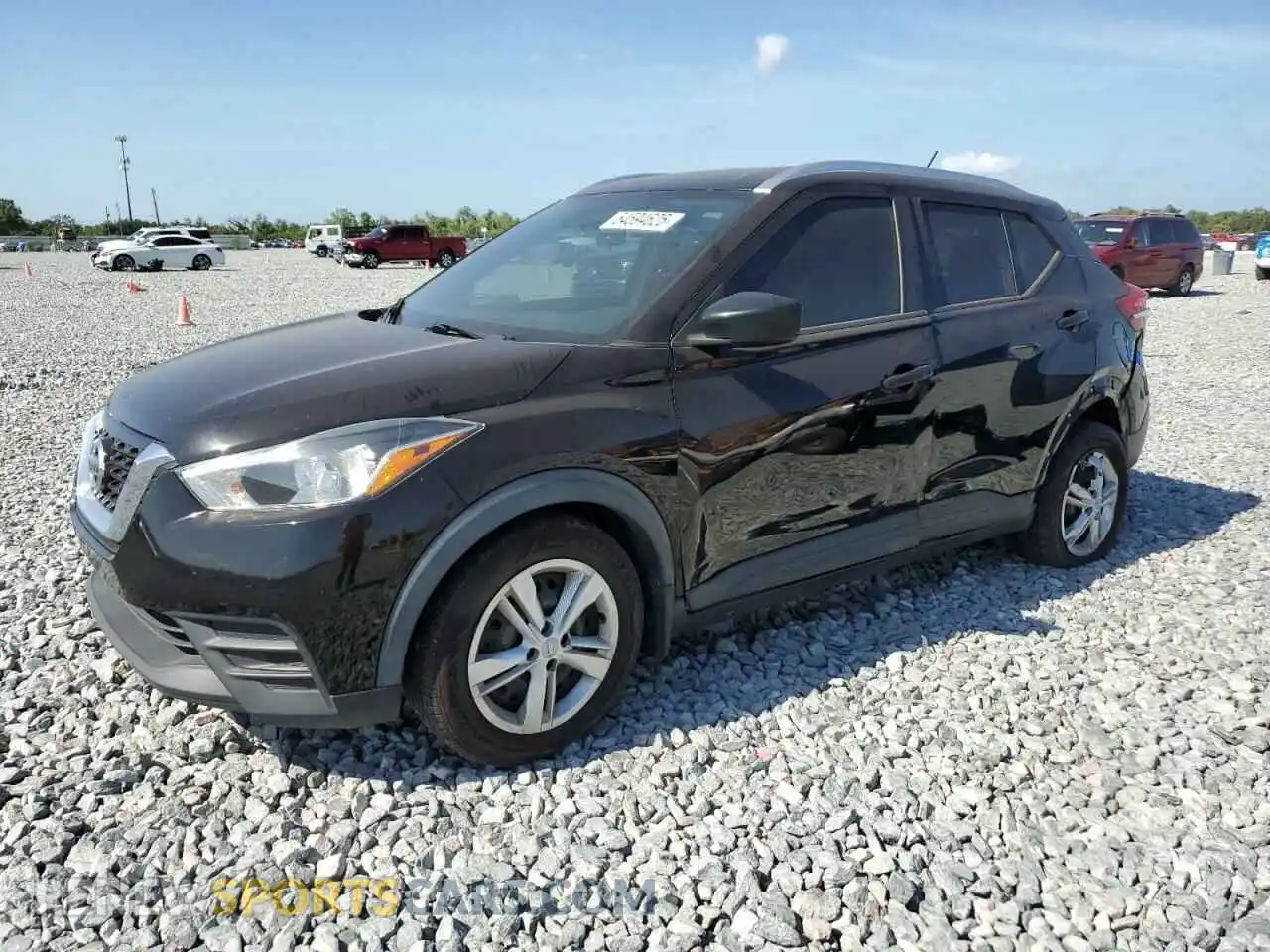 1 Photograph of a damaged car 3N1CP5CU7KL529927 NISSAN KICKS 2019