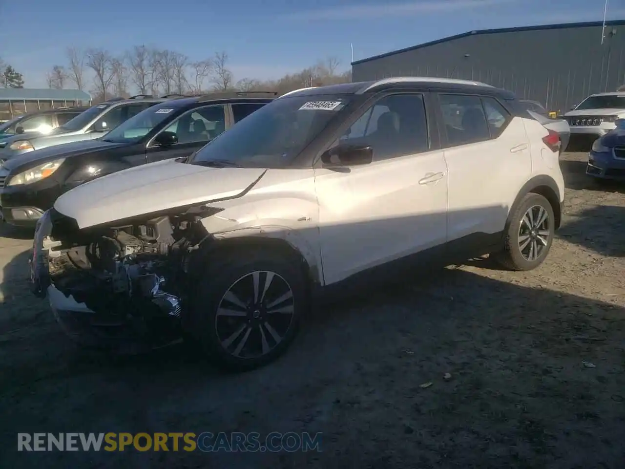 1 Photograph of a damaged car 3N1CP5CU7KL563916 NISSAN KICKS 2019