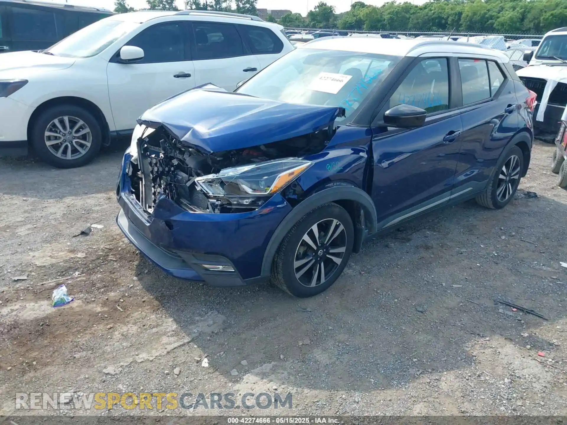 2 Photograph of a damaged car 3N1CP5CU7KL567786 NISSAN KICKS 2019