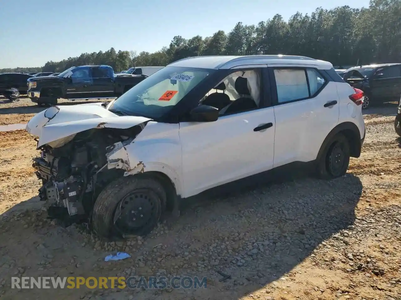 1 Photograph of a damaged car 3N1CP5CU8KL496016 NISSAN KICKS 2019