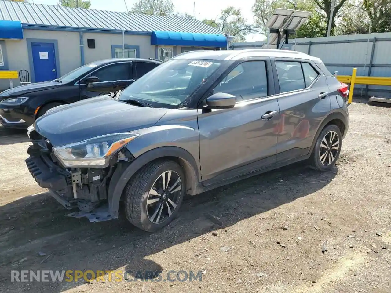 1 Photograph of a damaged car 3N1CP5CU8KL531332 NISSAN KICKS 2019